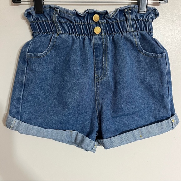 Girls SHEIN Paper bag Shorts Denim Size 10 Youth ￼ - Picture 1 of 12